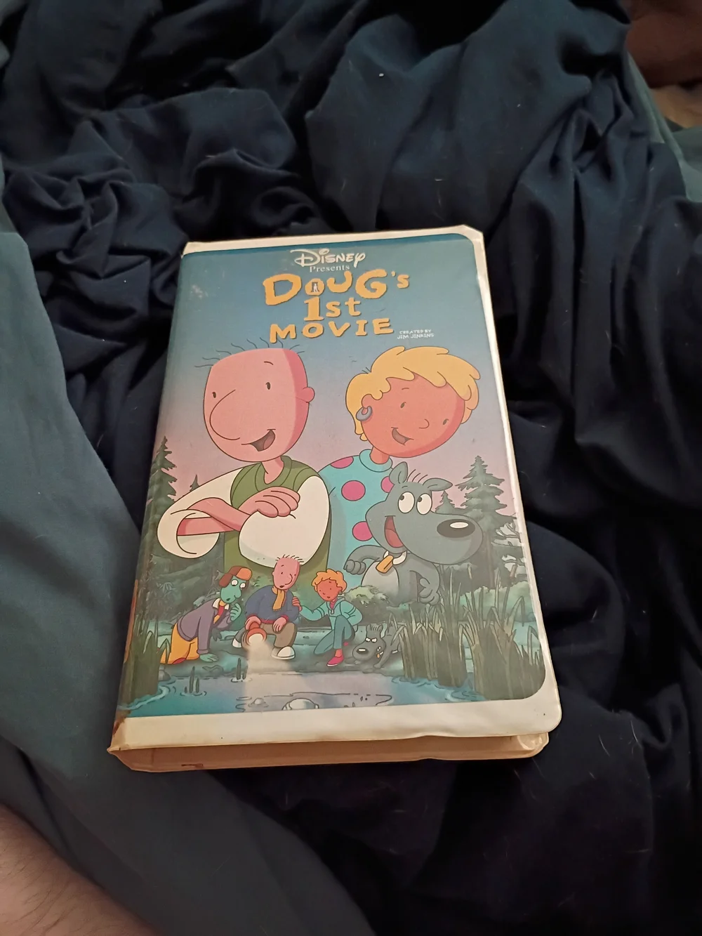 Disney Doug's 1st Movie Kids VHS - Blue Cover